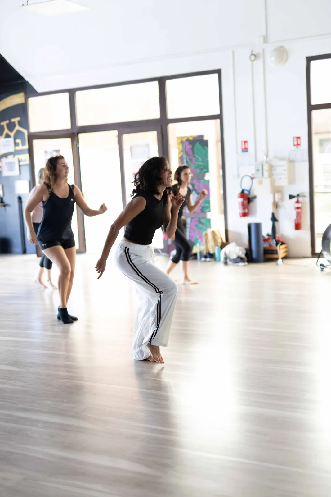 Cours de danse au studio